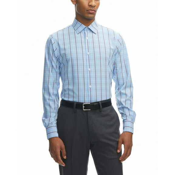 Men's Haggar® Smart Wash® Slim Fit Wrinkle Free Dress Shirt