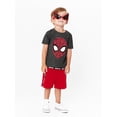 thumbnail image 2 of Spiderman Baby and Toddler Boy Graphic T-Shirt and Knit Shorts, 2-Piece Outfit Set, Sizes 12M-5T, 2 of 5