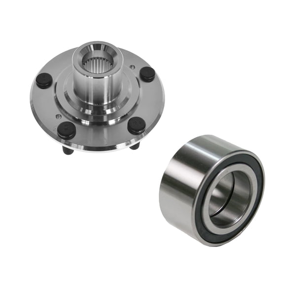 TRQ Front Wheel Bearing & Hub Set Kit for Acura Honda TSX Civic Si Accord BHA53183 Fits select: 2007-2010 HONDA ELEMENT SC, 2013-2015 ACURA ILX