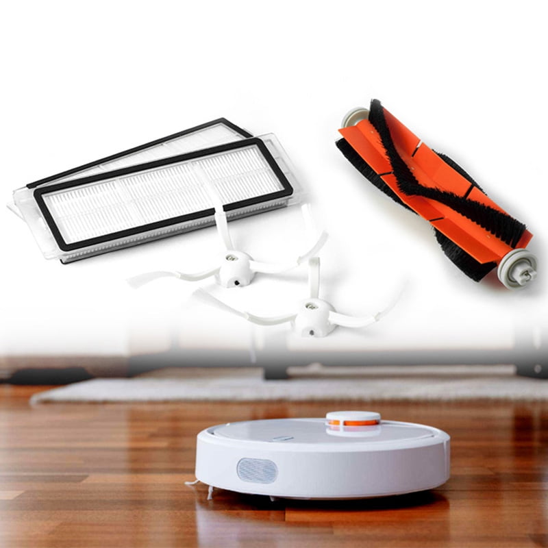 Tool XIAOMI Robot Vacuum Cleaner 2x Side Brush 2x HEPA Filter Main Brush/Cover 