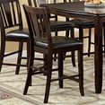 thumbnail image 2 of Benzara BM131245 Edgewood II Counter Height Chair Withpu Seat, Expresso, 2 of 2