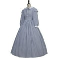 thumbnail image 2 of Women's Civil War Dress Victorian Dickens Costume1860s Civil War Ball Gown Southern Belle Costume, 2 of 7