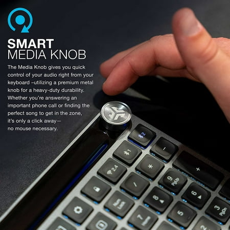 JLab - Epic Wireless Scissor Keyboard - Black