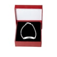 thumbnail image 3 of Pulsera tejido valentina con placa 18cm Horoz Plata 925 WP561, 3 of 5