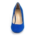 thumbnail image 4 of Zapatos de Mujer DREAM PAIRS Tacones Bajos Talla 9.5 Azul, 4 of 7