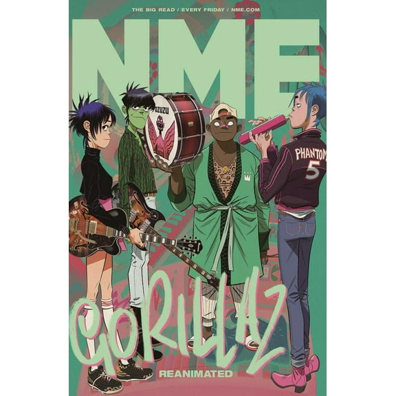 Gorillaz 3 Poster 12x18inch (30x46cm) poster, perfect for any room! Frameless art Wall Art Gift