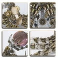 thumbnail image 5 of 2400PCS DIY Mechanical Octopus 3D Metal Puzzle Model Kit with Lamp Steampunk Assembly Decor Creative Desk Ornament Christmas Gift for Adults & Teens, 5 of 9