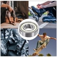 thumbnail image 6 of Uxcell 8pcs R8ZZ Deep Groove Ball Bearings 1/2"x1-1/8"x5/16" Z2 Double Steel Shielded Bearing, 6 of 6