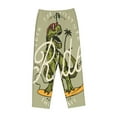 thumbnail image 4 of Kll Womens Dinosaur Print Pajama Pants Soft Pajama Bottoms For Women Cozy Lounge Pants, 4 of 9