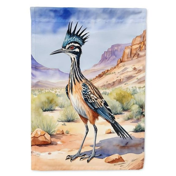 Carolines Treasures  15.5 x 11.25 in.   Mexico Greater Roadrunner Garden Flag
