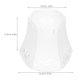 thumbnail image 2 of IFANLANDOR Pantalla Para De Plastic Transparente Ideal Para Pasillos Y Cocina, 2 of 8