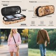 thumbnail image 6 of KUIFORTI Capybara Orange Backpack and Lunchbox for Boys Girls, 4 Piece Kids School Bag Set with Pencil Pouch Water Bottle Sleeve for Elementary Middle School, 6 of 6