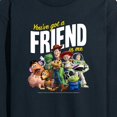 thumbnail image 3 of Toy Story - You've Got A Friend In Me - Men's Long Sleeve T-Shirt, 3 of 5