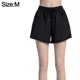 thumbnail image 2 of Pantalones cortos para correr para mujer, cintura elástica, pantalones cortos de cintura alta, pantalones cortos deportivos con bolsillo, pantalones cortos atléticos para gimnasio, 2 of 6