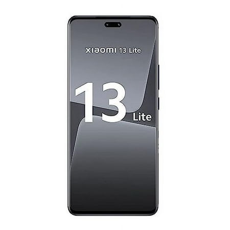 Xiaomi 13 Lite 5G (128GB + 8GB) Global Unlocked 6.55" 50MP (for Tmobile/Metro/Mint/Tello in US Market and Global) (Lite Black