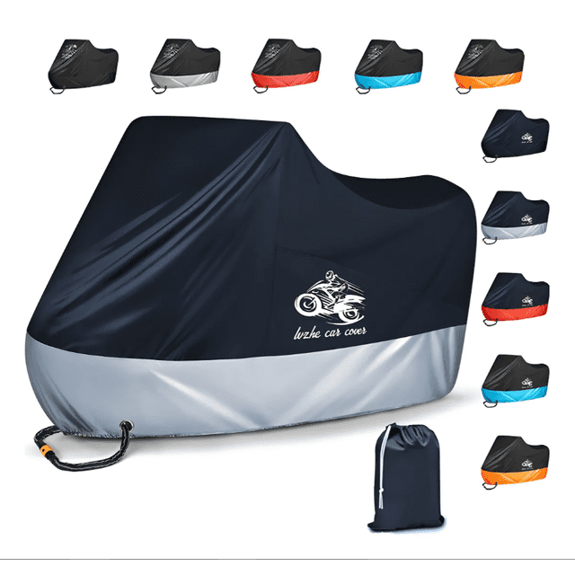 Funda Motocicleta Impermeable Modelo Azul
