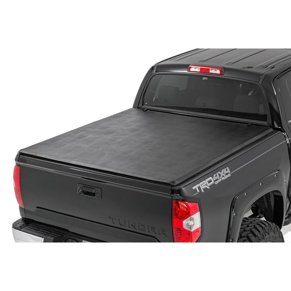 Rough Country Soft Tri-Fold for 2007-2021 Toyota Tundra | 5'7" Bed - 41714551A