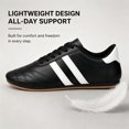 thumbnail image 5 of CHICVOMEY Comfort Sneakers for Women Lightweight Lace-Up Walking Shoes Fashion Retro Style Sneakers For Daily Outfits & Casual Walking, 5 of 7