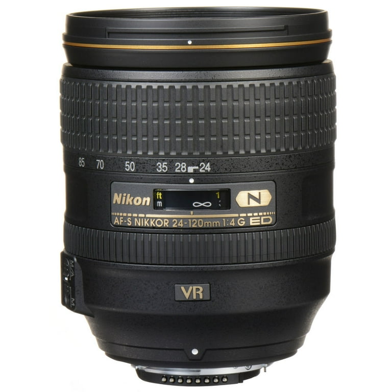 Nikon AF-S NIKKOR 24-120mm f/4G ED VR Lens - Walmart.com