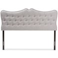 thumbnail image 3 of Baxton Studio Emma Tufted King Panel Headboard in Grayish Beige, 3 of 6