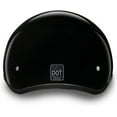 thumbnail image 5 of Daytona Helmets Hi-Gloss Black, Barbed Wire Heart Motorcycle Half Helmet Skull Cap- Graphics 100% DOT Approved 2XL, 5 of 7