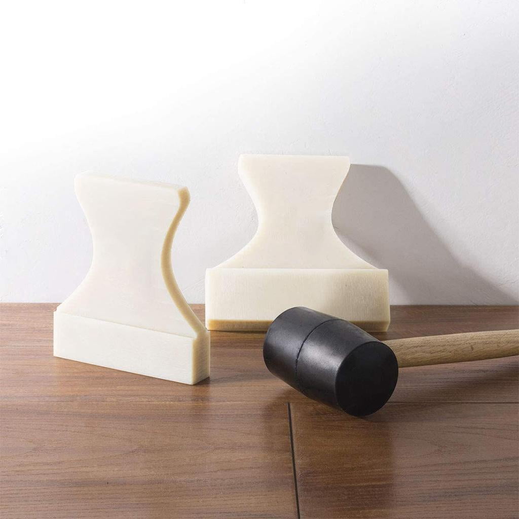CEORPER Knock Block for Wooden Floor Installation for Click Together Vinyl Engineered Hardwood Plank Flooring Easy to Use