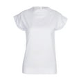 thumbnail image 5 of Women's Short Sleeve Printed T-shir Mock Neck Casual Blouse Tops, 5 of 8