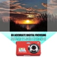 thumbnail image 4 of Cámara Digital 5 MP 8x Zoom Pantalla Lcd Para Niños, Portátil, Micrófono Con Pantalla Lcd, Para Principiando en Fotografía, Cámara Digital de Plástico y Metal Zoom 8x, 4 of 7