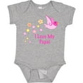 thumbnail image 3 of Inktastic I Love My Papa Girls Baby Bodysuit, 3 of 5