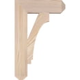 thumbnail image 3 of Ekena Millwork 3 1/2"W x 14"D x 22"H Imperial Craftsman Smooth Bracket, Douglas Fir, 3 of 4