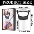 thumbnail image 3 of 2026 10-Prong Stainless Onion Slicer Holder – Tear-Free Vegetable Cutting Assistant with Comfort Grip for Tomatoes, Potatoes & Lemons, 3 of 5