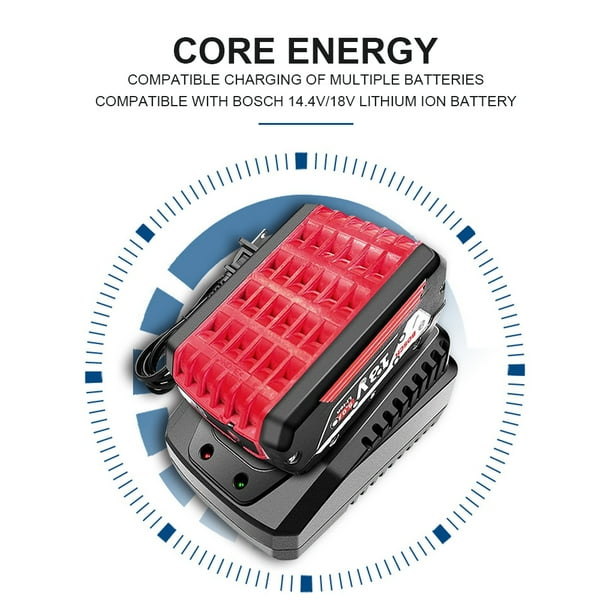 Battery Charger 4A Drill Batteries Adapter Electronic Tool Replace