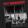 thumbnail image 3 of Pet Sematary Mens Cat Poster T-Shirt, 3 of 5