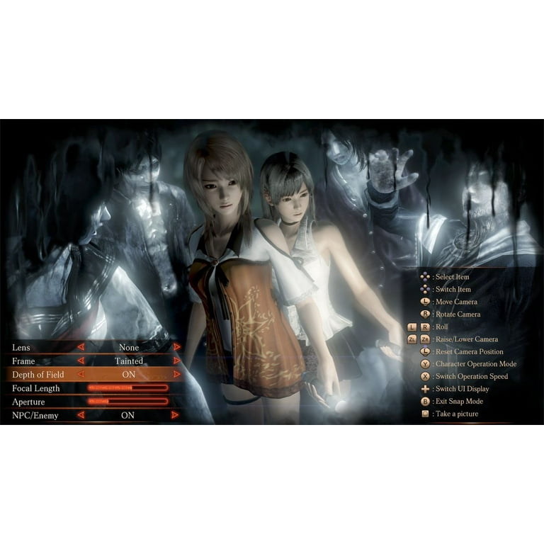 Zero Fatal Frame Maiden Of Black Water Switch Asian Game in English New Nintendo