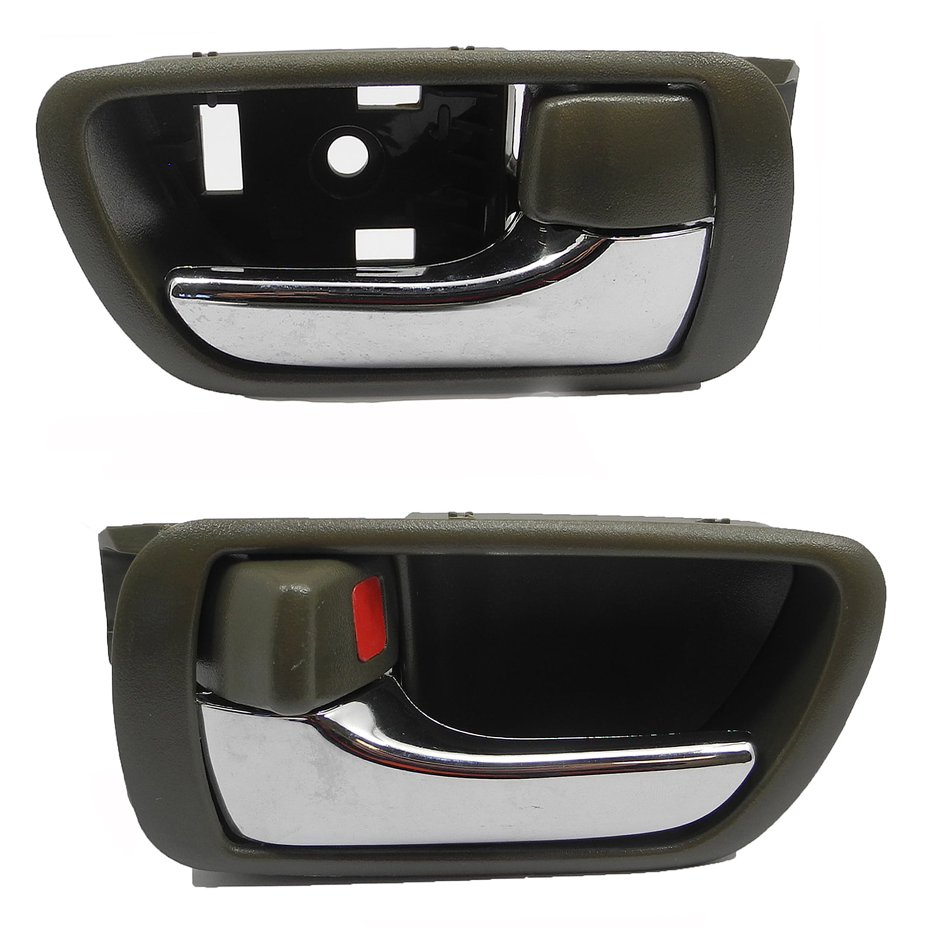 Door Handles Gray Interior Inside Passenger & Driver For 97-01 Camry Set/2 Inner 