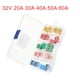 thumbnail image 5 of Juego de fusibles de cartucho mini hembra Uxcell 32V 20A 30A 40A 50A 60A 20 paquetes rojo, 5 of 5