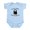 Sky Blue, variant on CafePress - K Is For Kettlebell Body Suit - Baby Light Bodysuit, Size Newborn - 24 Months