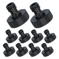 thumbnail image 1 of Rdeghly Nipple Connector, 10Pcs Thread Adapter For Courtyard For Garden, 1 of 8