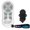 White, variant on Water Proof Remote, Black