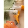 thumbnail image 5 of CHUNTIAN Women's 4 Pairs Sheer Mesh Flower Patterned Thin Casual Crew Socks Transparent Cute Summer Socks, 5 of 7