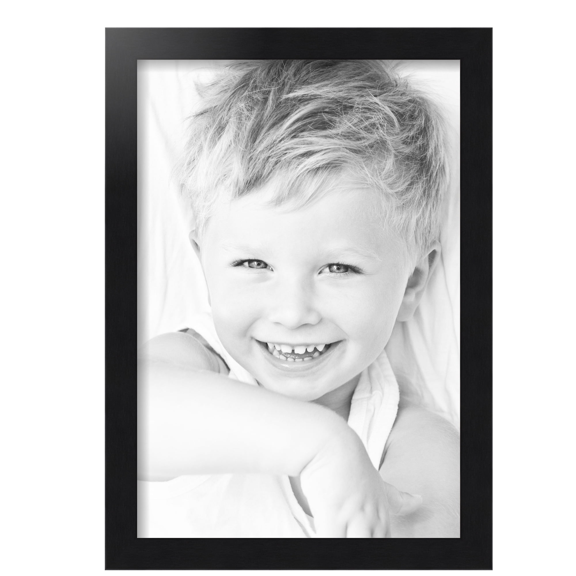 ArtToFrames 13" x 19" Black Steel Picture Frame, 13x19 inch Black MDF Poster Frame (WOM-4639), 2 Pack