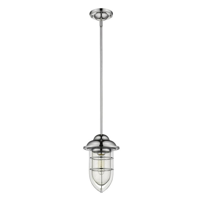 homeroots Éclairage 397958 Dylan Suspension Mini Convertible 1 Lumière Chrome