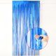 thumbnail image 5 of Matsuzay 1x2m lámina de Metal flecos cortina flecos telón de fondo fotografía accesorios cumpleaños boda fiesta decoraciones suministros Kits de decoración para fiestas azul Matsuzay HA2106-04, 5 of 5
