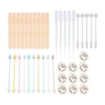 thumbnail image 2 of simhoa Kit de Démarrage d'Outils en Résine pour Doigts, Gobelets de Mélange, Accessoires de Brassage, 40 Pcs, 2 of 8