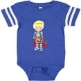 thumbnail image 3 of Inktastic Boy Prince, Knight In Shining Armor, Blond Hair Boys Baby Bodysuit, 3 of 5
