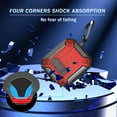 thumbnail image 4 of KOMI 2021AirPods 3rd Generation housing housing, military hardshell protective armor with locking AirPod Gen 3 charging case 2021, front LED visible, 4 of 5