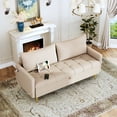 thumbnail image 3 of Sofá con Almacenamiento Plegable, Color Beige, 3 of 8