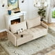 thumbnail image 3 of Sofá con Almacenamiento Plegable, Color Beige, 3 of 8