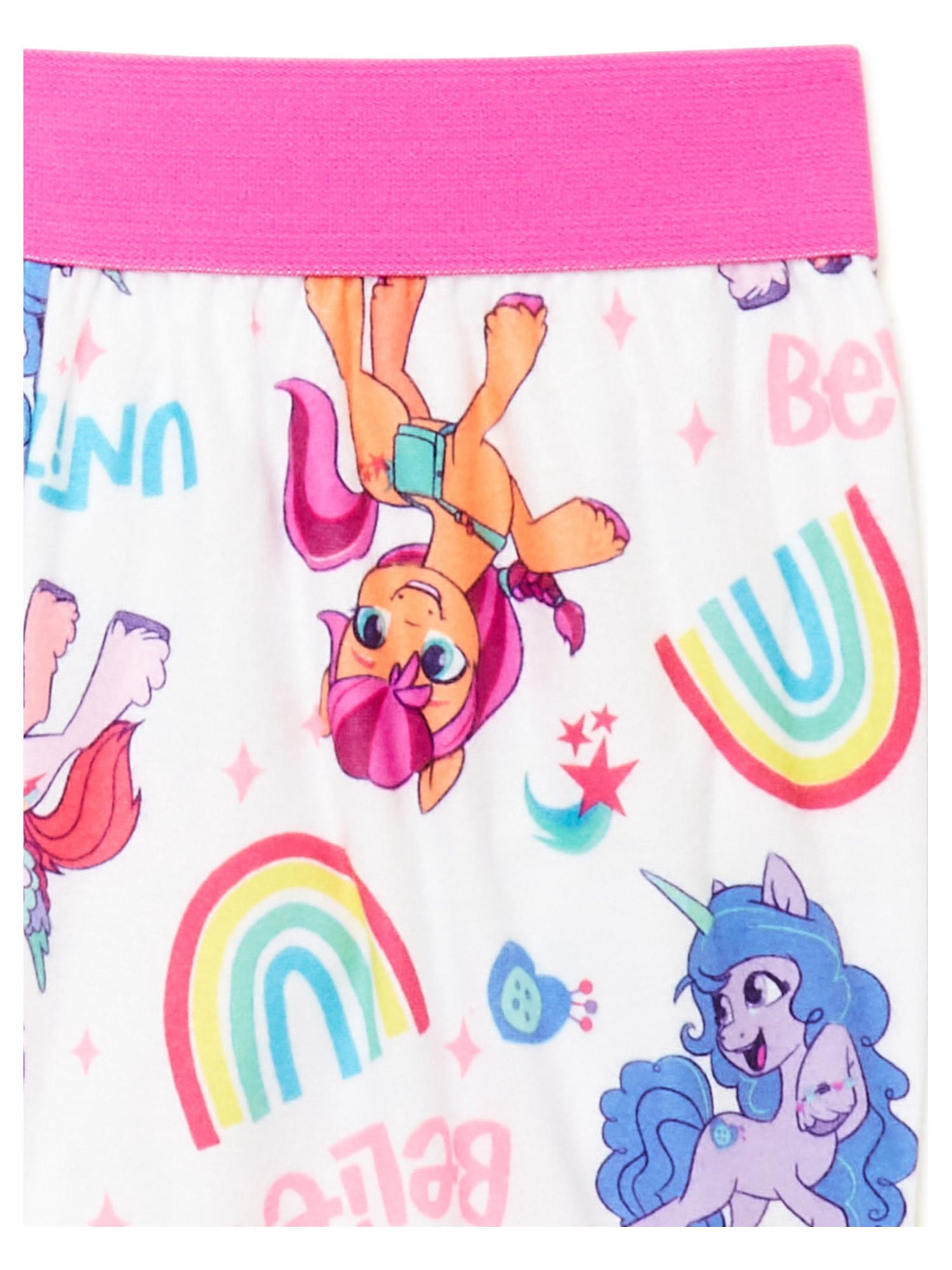 My Little Pony Girls Exclusive 2-Pack Pajama Pants, Sizes 4-12
