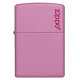 thumbnail image 2 of Mechero de bolsillo Zippo con logotipo rosa mate, 60 ml, 60 g, Lifetime Guara, 2 of 6